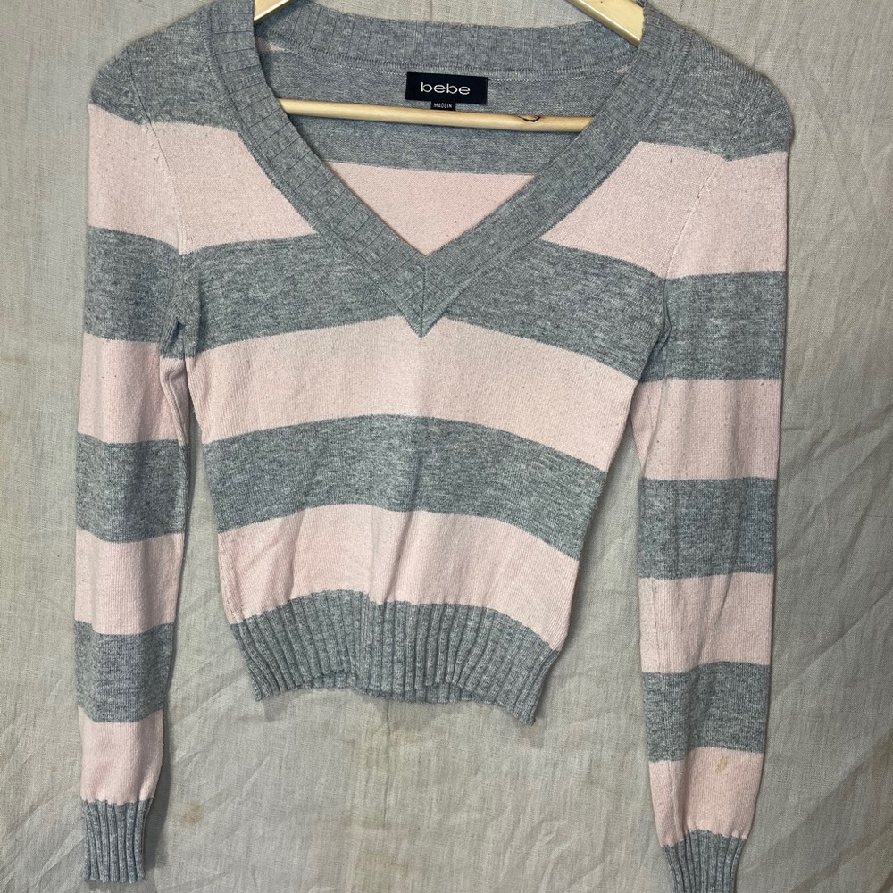 Bebe Striped Sweater